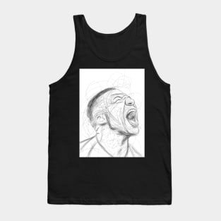 Scribble abstract Mbappe Tank Top